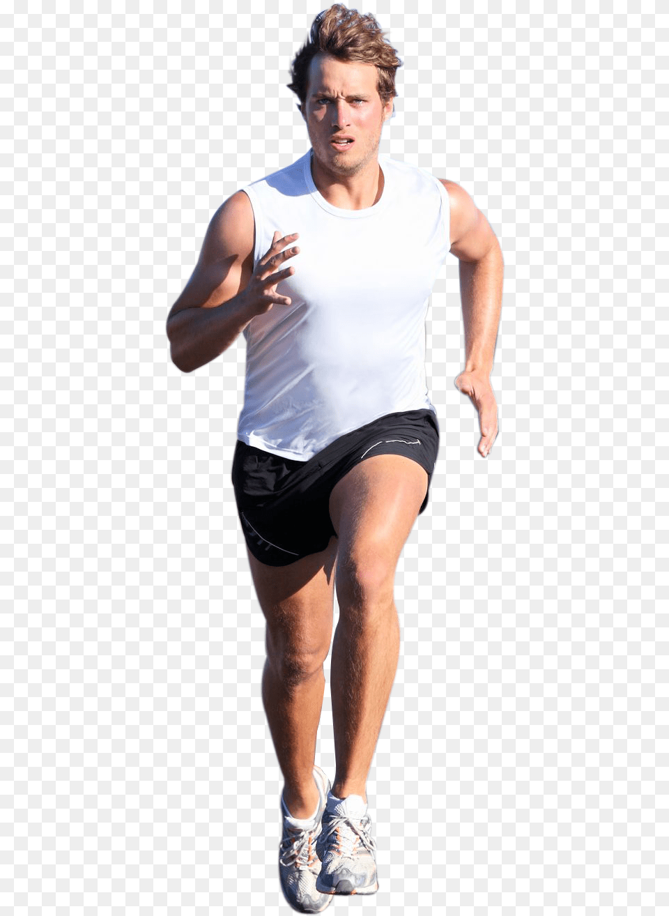 Fashion Style People Knee Cap Running, Clothing, Shorts, Adult, Shoe Free Png Download