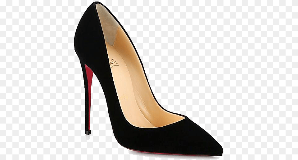 Fashion Thin French Black Shoe Heels High Heeled Clipart Manolo Blahnik Shoes Black, Clothing, Footwear, High Heel Free Png Download