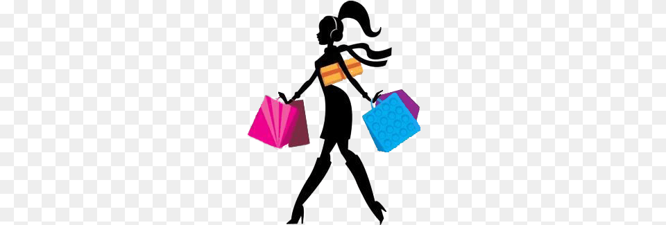 Fashion Transparent, Person, Shopping, Silhouette Png