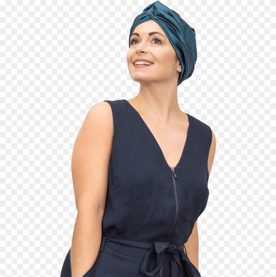 Fashion Turbans For Hair Loss Cocktail Dress, Adult, Person, Hat, Woman Free Png Download