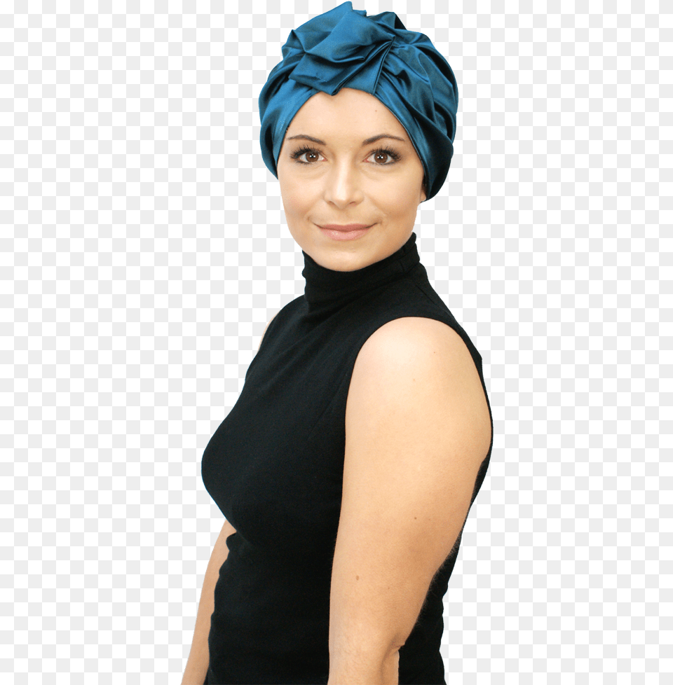Fashion Turbans For Hair Loss Turban, Adult, Person, Hat, Female Free Png Download