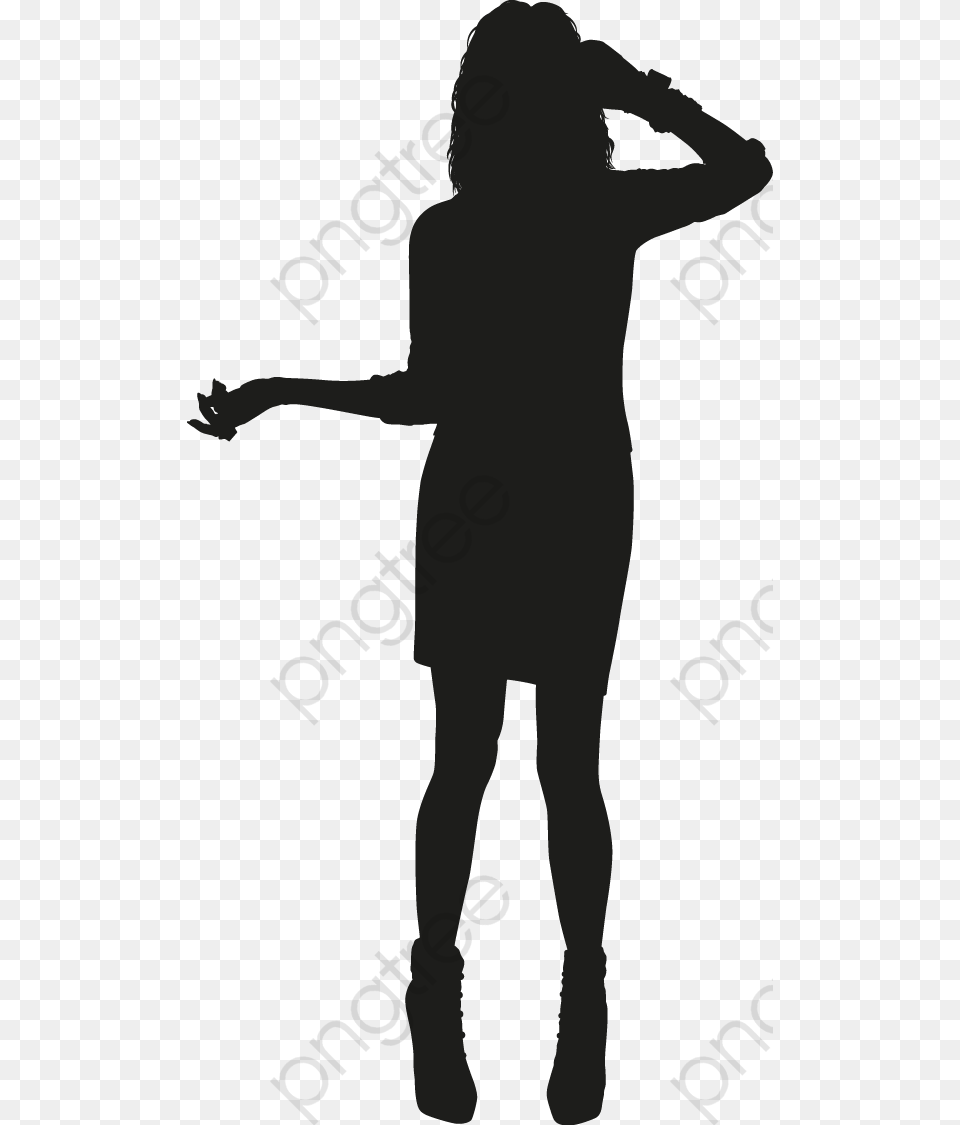 Fashion Woman Category, Silhouette, Person Png