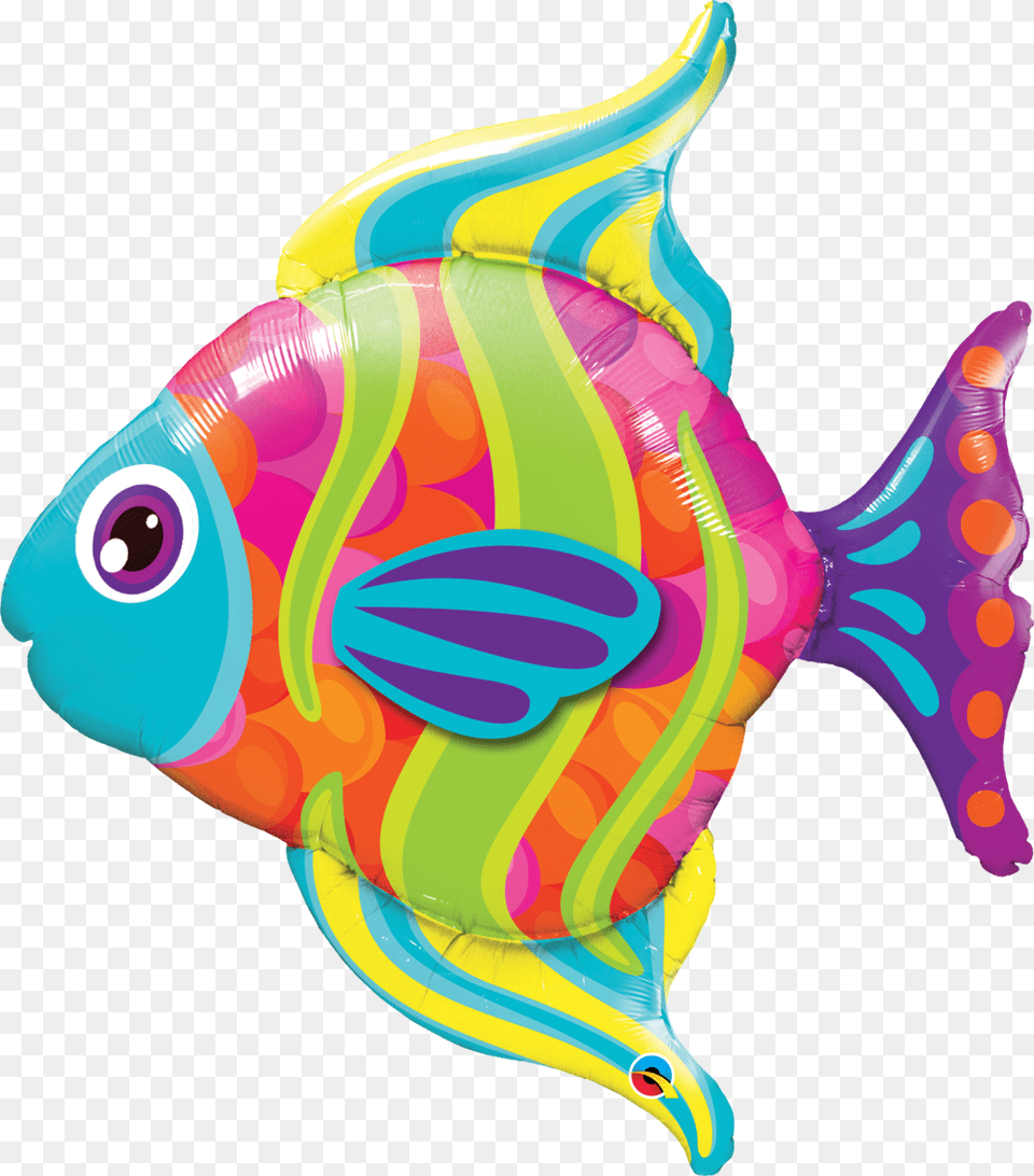 Fashionable Fish Qualatex Fish, Angelfish, Animal, Sea Life Png