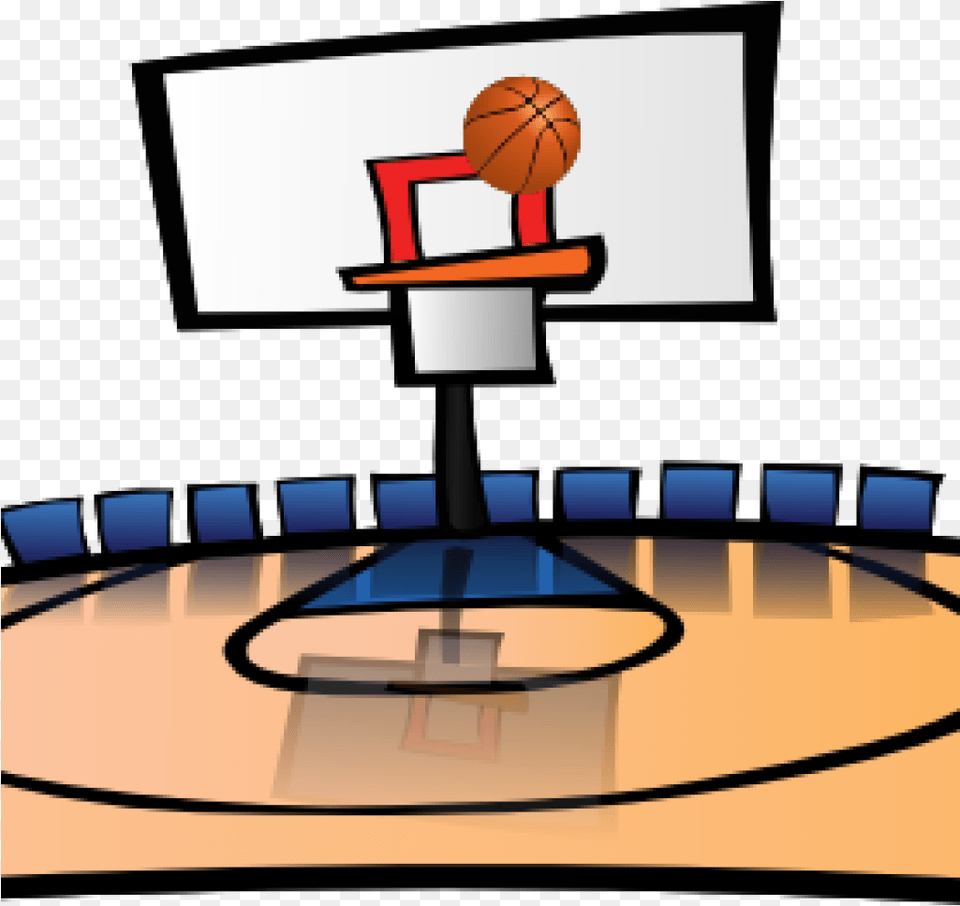 Fashionable Idea Basket Clipart Basketball Court Clipart, Ball, Basketball (ball), Sport, People Png