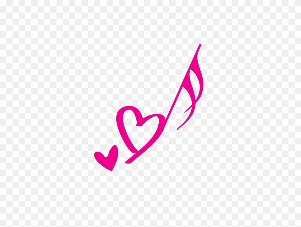 Fashionable New Fashion Hollow Heart Shaped Musical Note, Logo Free Png Download