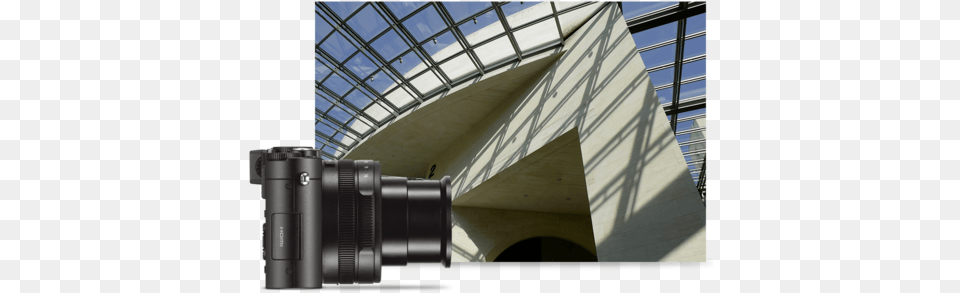 Fast And Fantastic The Incredibly Fast Lens Leica D Lux Typ 109 Digital Camera Explorer Kit Black, Architecture, Building, Skylight, Window Png