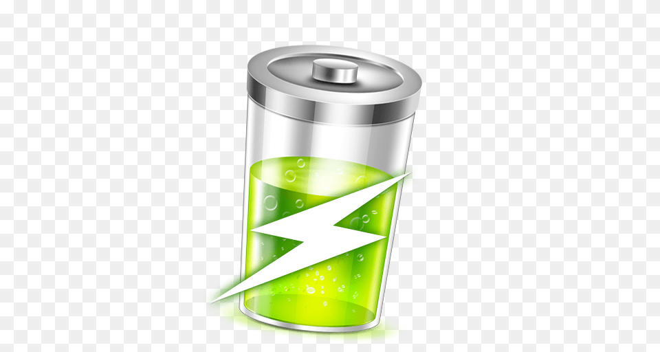 Fast Battery Charger Icon, Bottle, Shaker, Tin Png