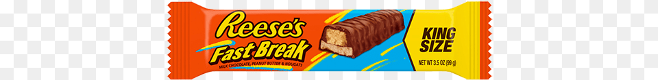 Fast Break King Size Candy Bar Reeses Fast Break King Size, Food, Sweets Free Png