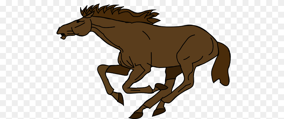Fast Brown Horse Clip Arts, Animal, Colt Horse, Mammal, Adult Png