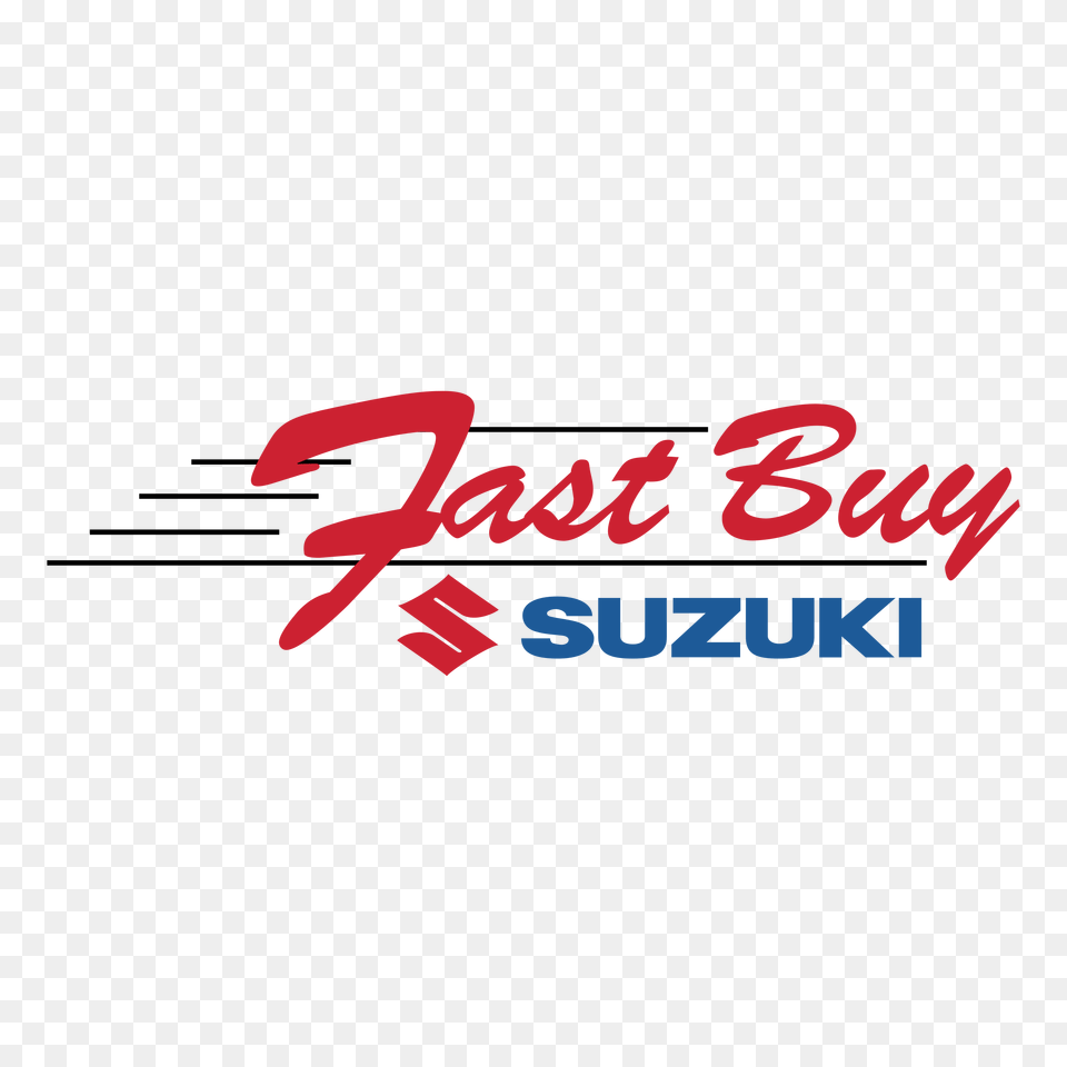 Fast Buy Suzuki Logo Transparent Vector, Text Png