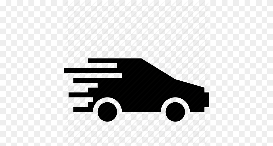 Fast Car Black And White Transparent Fast Car Black And White, Cutlery, Fork Free Png