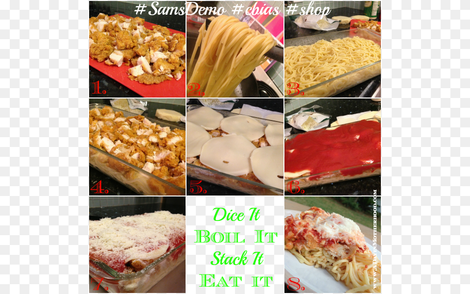 Fast Chicken Parmesan Bake, Food, Lunch, Meal, Noodle Free Transparent Png