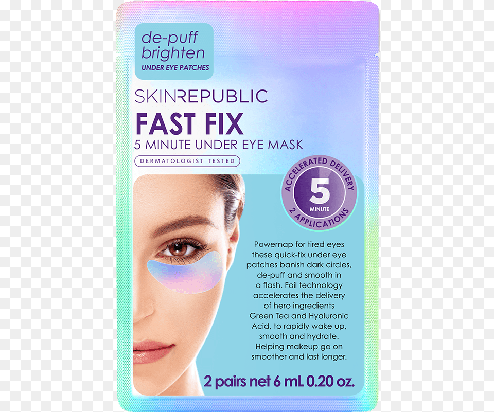 Fast Fix 5 Minute Under Eye Patchclass Eye Shadow, Adult, Female, Person, Woman Free Png