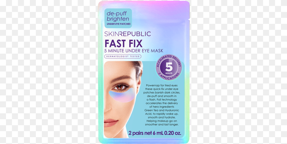 Fast Fix 5 Minute Under Eye Patchclass Eye Shadow, Adult, Female, Person, Woman Free Transparent Png