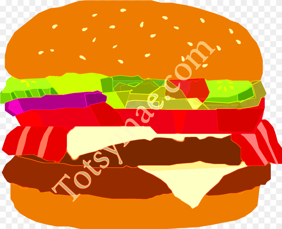 Fast Food, Burger Free Transparent Png
