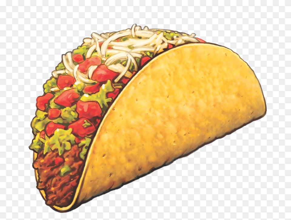 Fast Food, Taco Free Png Download