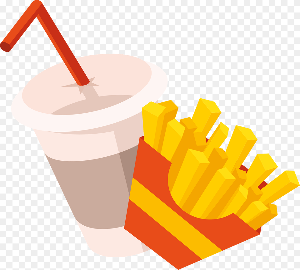 Fast Food Clipart, Beverage, Juice, Bulldozer, Machine Png Image