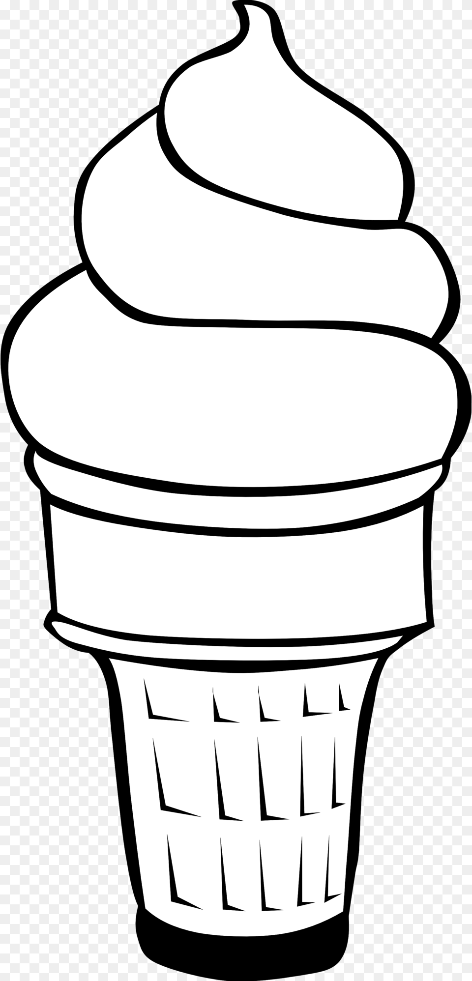 Fast Food Desserts Ice Cream Cones Soft Serve Graphics, Dessert, Ice Cream Png Image