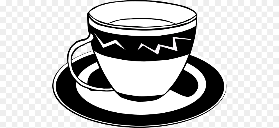 Fast Food Drinks Tea Cup Clip Arts For Web, Saucer, Stencil, Beverage, Coffee Free Png