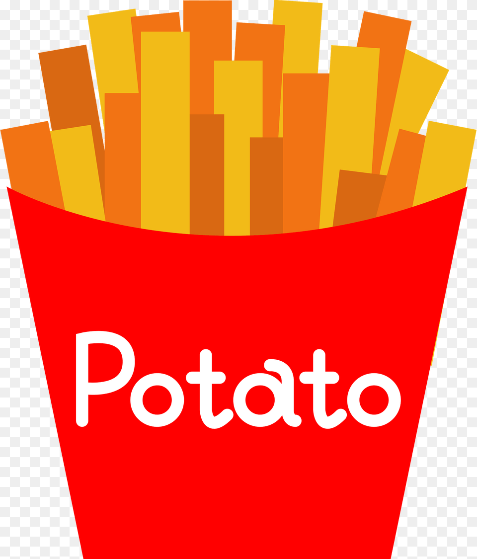Fast Food French Fries In A Red Carton Clipart, Dynamite, Weapon Free Transparent Png