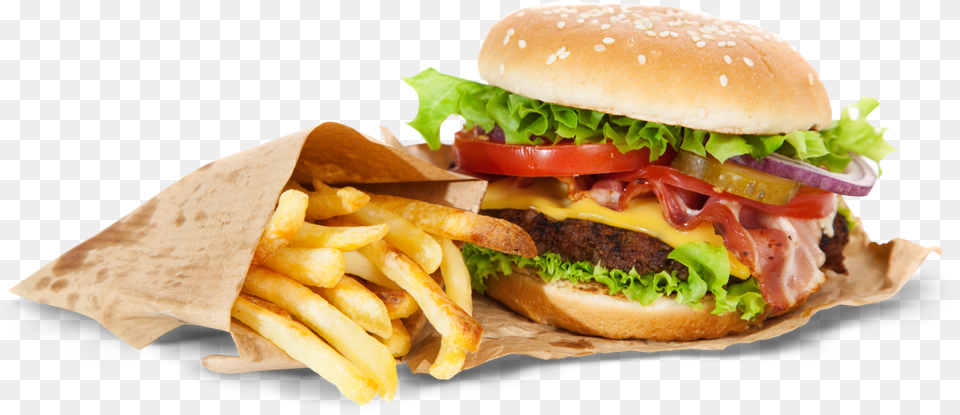 Fast Food Hd, Burger, Food Presentation Free Png Download