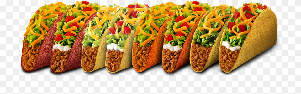 Fast Food Image Taco Bell Tacos, Hot Dog, Sandwich Free Png