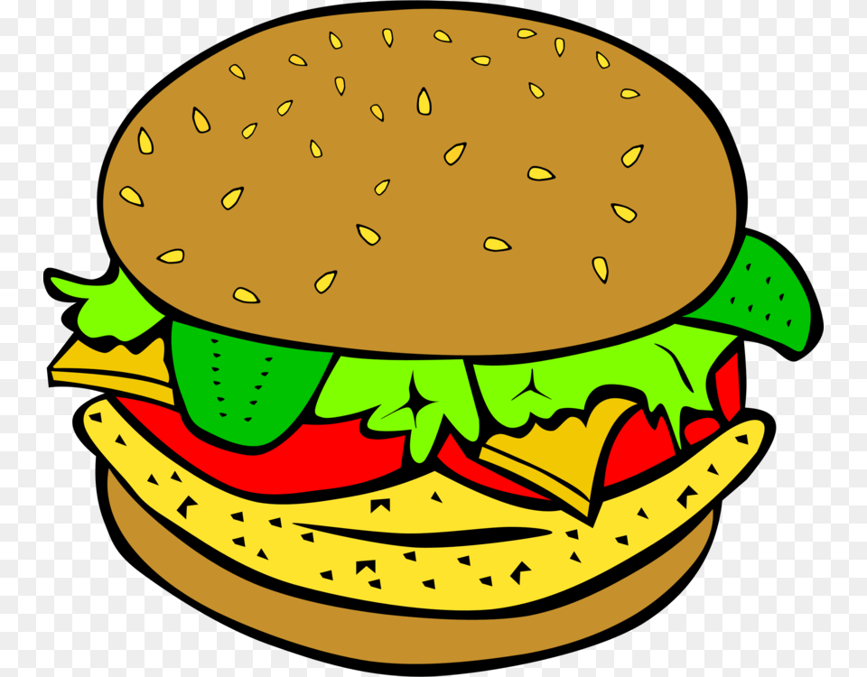 Fast Food Junk Food Hamburger Dinner, Burger, Baby, Person, Face Png