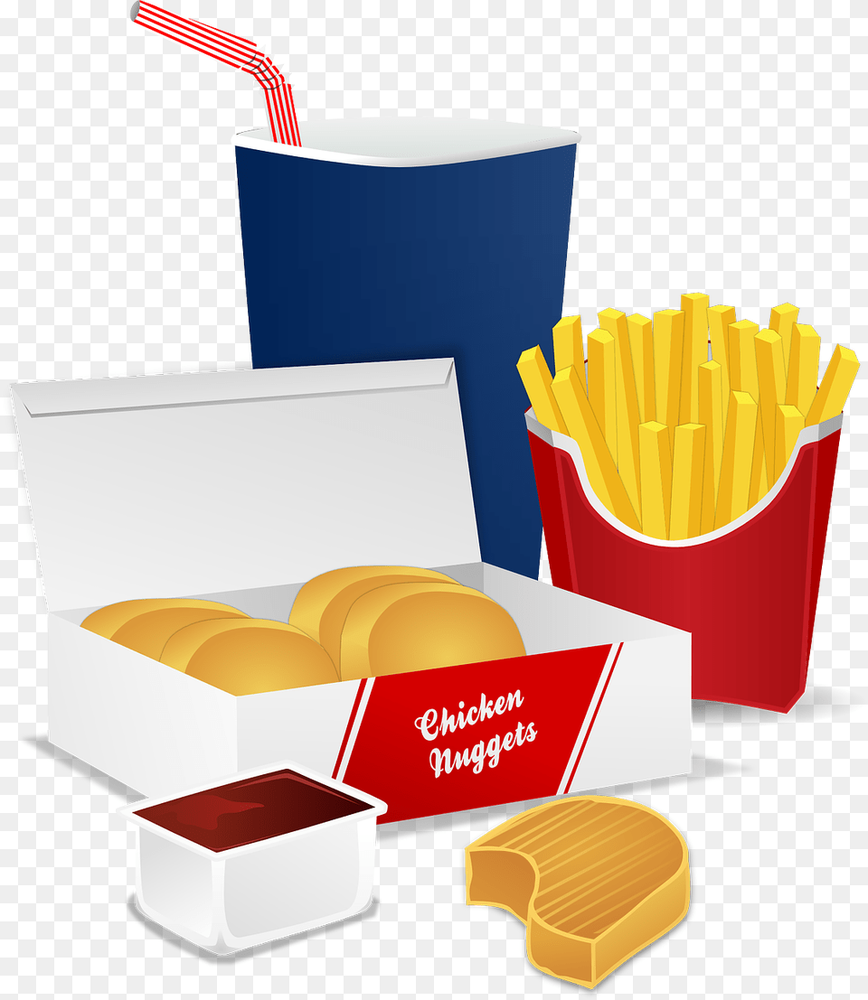 Fast Food Menu By Gnokii Fast Food Menu Junk Food Clipart Transparent, Lunch, Meal, Fries Free Png