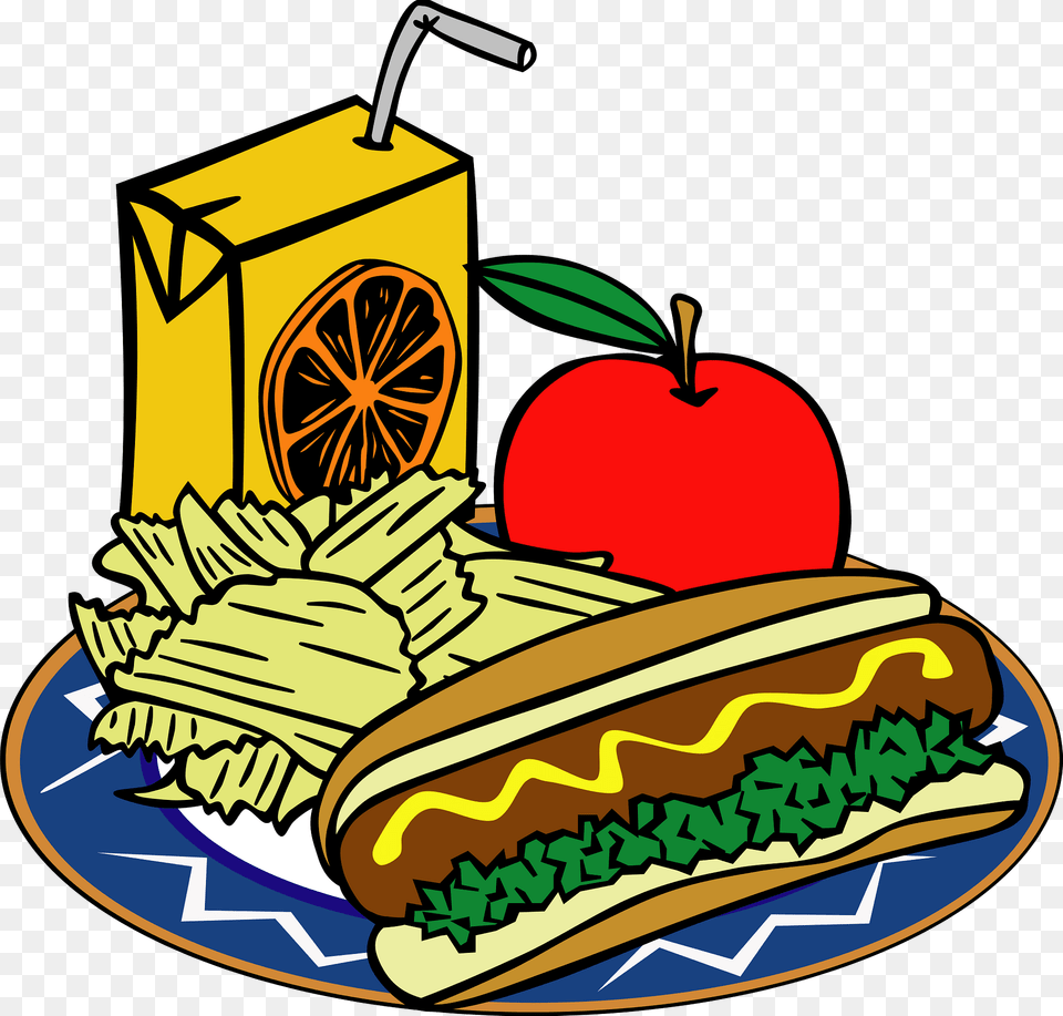 Fast Food Menu Sample Of Hotdog Meal Clipart, Lunch, Dynamite, Weapon, Machine Png Image