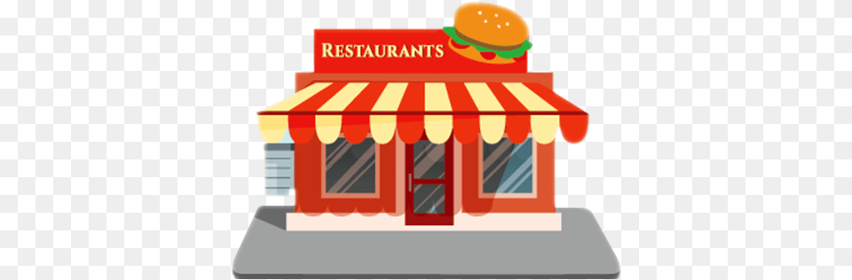 Fast Food Model Construction, Awning, Canopy Free Png Download