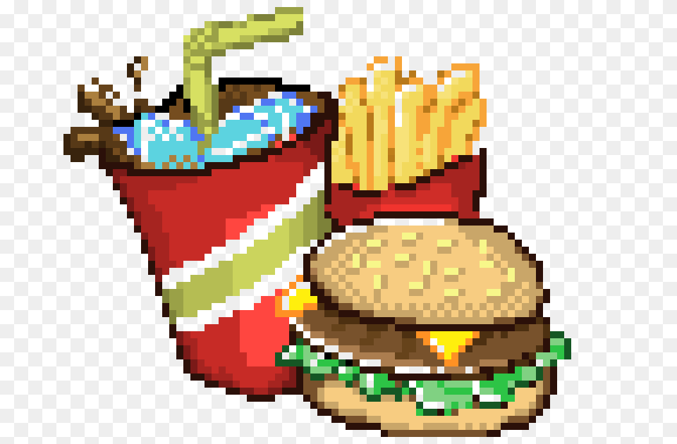 Fast Food Pixel Art Maker Free Png