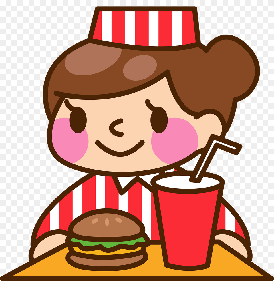Fast Food Restaurant Staff Clipart, Dynamite, Weapon, Burger Free Transparent Png