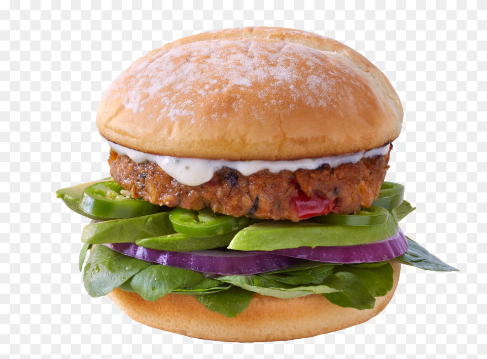 Fast Food Tofu Burger Clipart Veggie Burger Free Png