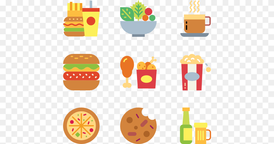 Fast Food Transparent Background Food Icons, Lunch, Meal, Cream, Dessert Png