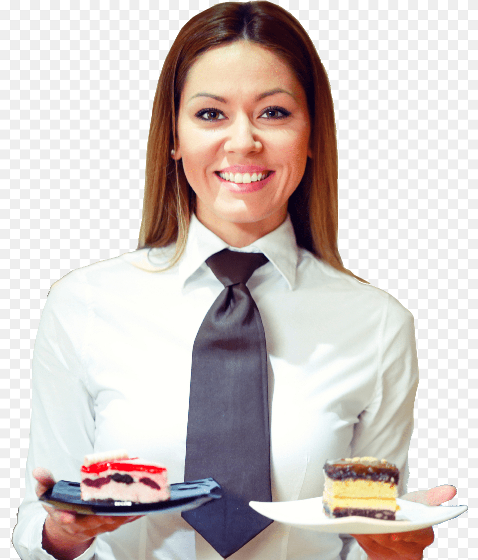 Fast Food Worker Transparent, Accessories, Tie, Shirt, Clothing Png Image