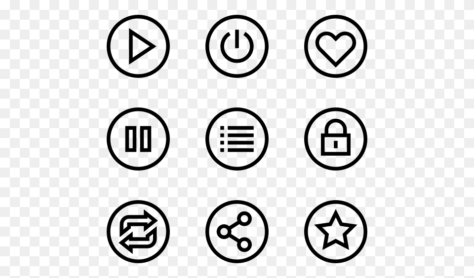 Fast Forward Icons, Gray Free Png