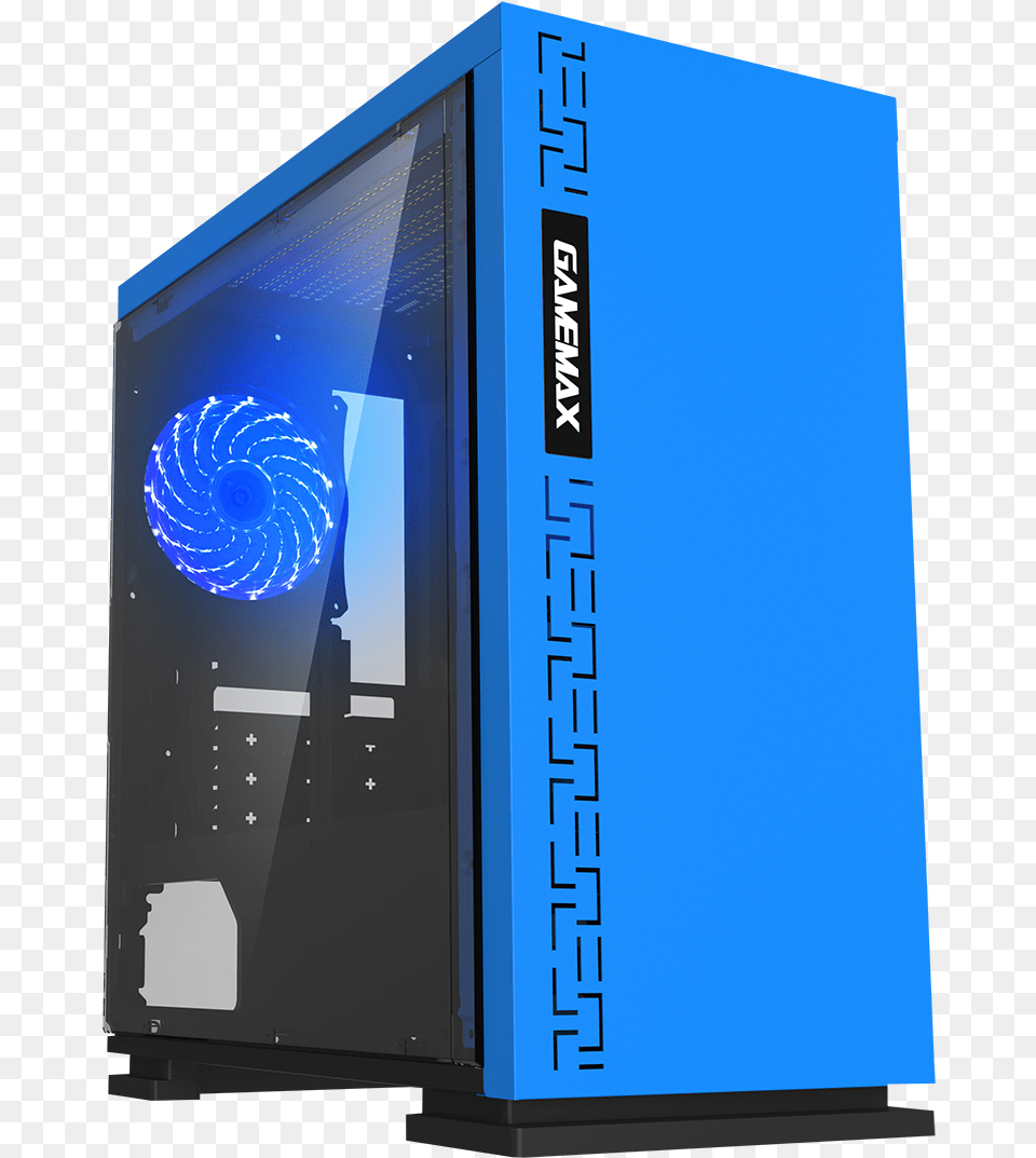Fast Gaming Pc Tower Wifi Amp 8gb 1tb Hdd Win 10 2gb Pc Case Blue, Computer Hardware, Electronics, Hardware, Architecture Png Image