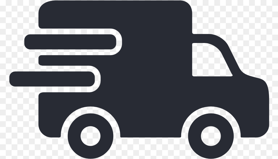 Fast Shipping Delivery Van Icon, Transportation, Vehicle, Device, Grass Free Png
