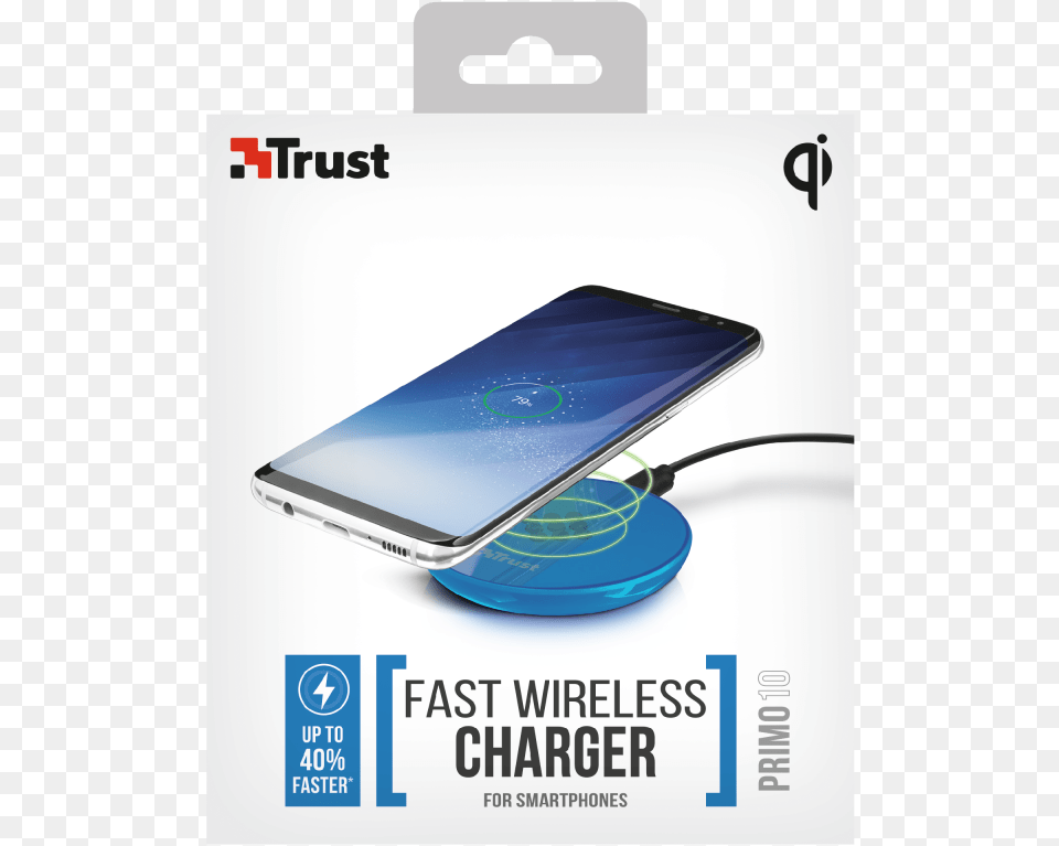 Fast Wireless Charger For Smartphones Trust, Computer Hardware, Electronics, Hardware, Mobile Phone Free Transparent Png