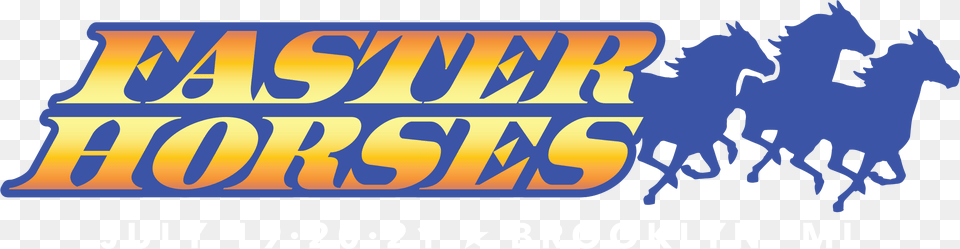 Faster Horses Festival Logo Faster Horses Logo, Text, People, Person Free Transparent Png