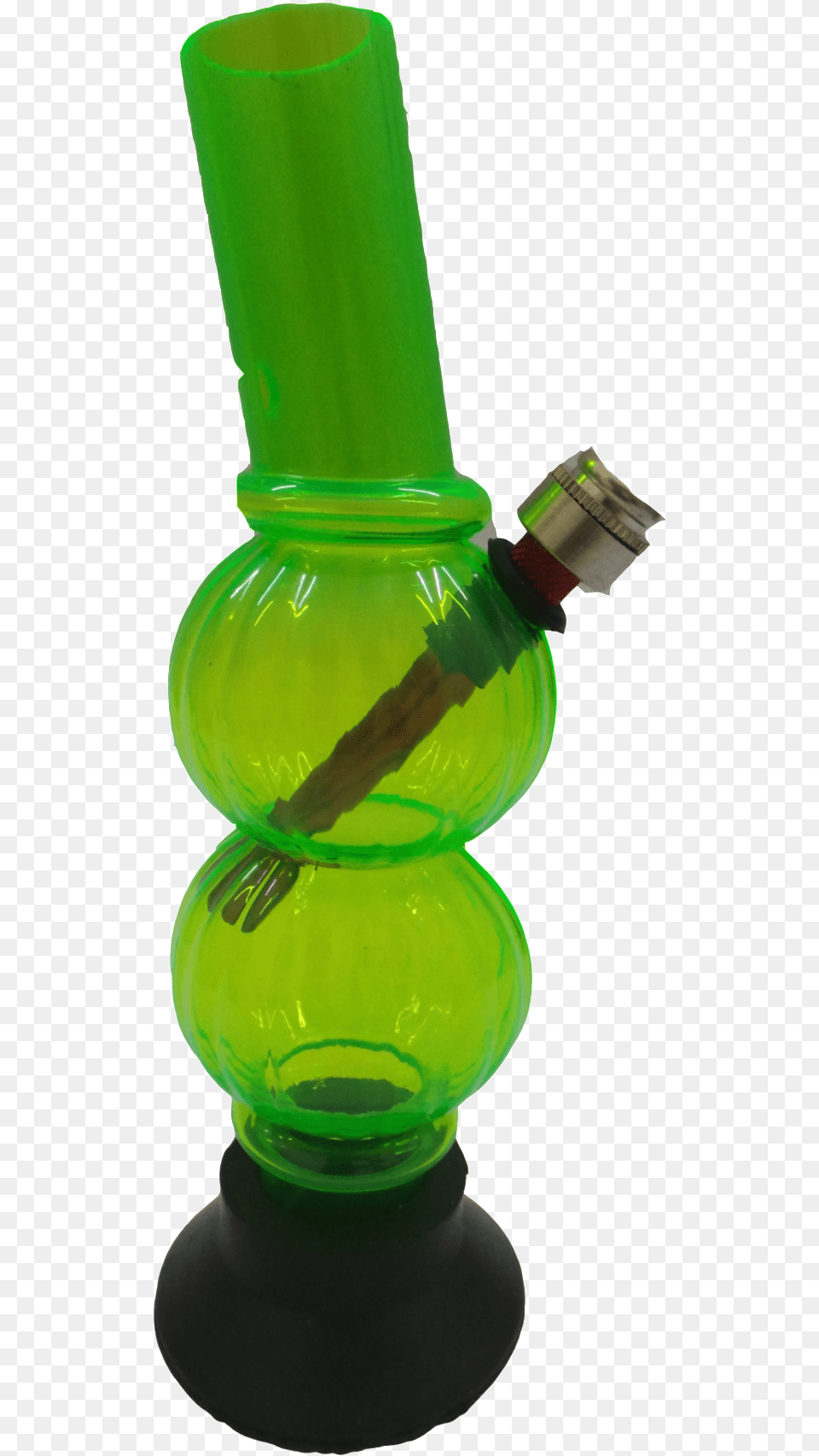 Fat 2 Furious Acrylic Bong Plastic, Green, Jar, Bottle, Cutlery Free Png Download
