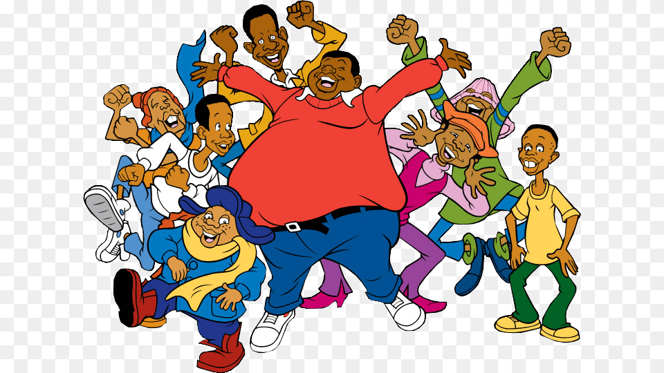 Fat Albert And The Cosby Kids, Baby, Person, Art, Drawing Free Png Download