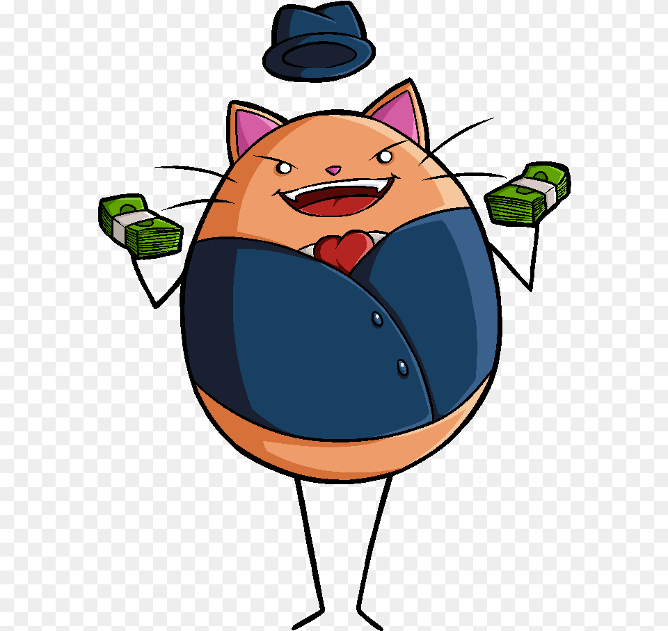 Fat Cat Cartoon, Sphere, Face, Head, Person Png Image