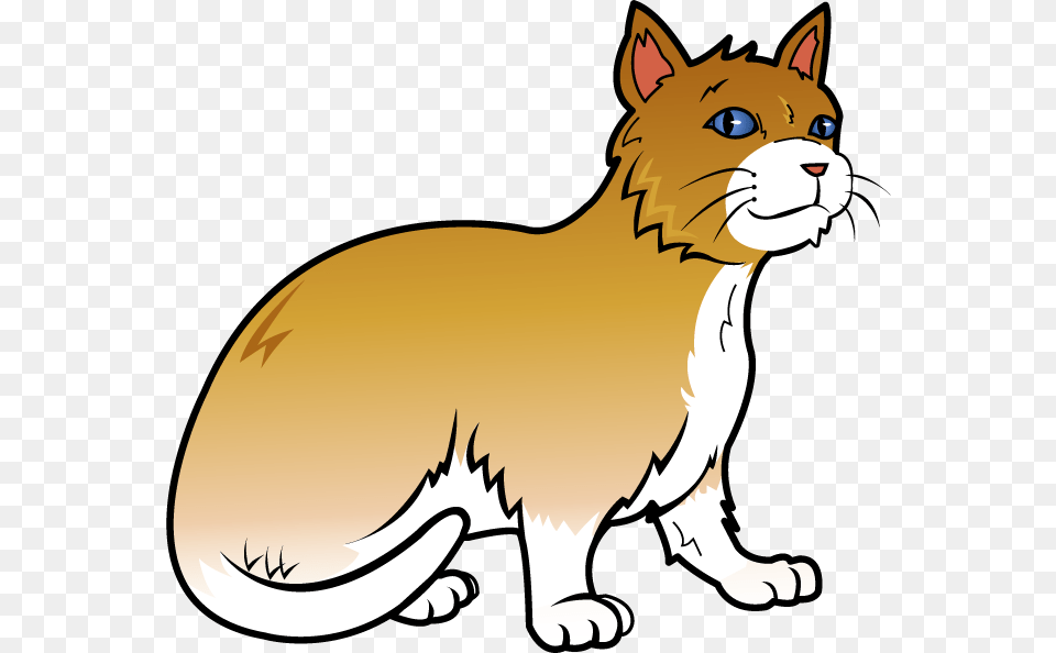 Fat Cat Clip Art Clip Art Animals Pets Orange Cat, Animal, Mammal, Pet Free Png