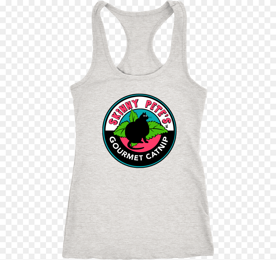 Fat Cat Logo Tank T Shirt, Clothing, Tank Top, Person, Animal Free Transparent Png