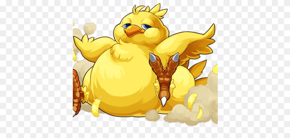 Fat Chocobo Ugly Chocobo, Animal, Beak, Bird Free Png Download