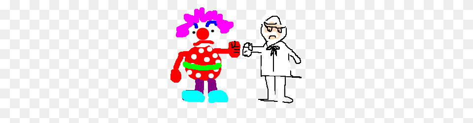 Fat Clown Sunburnt Kfc Guy Fist Bump Angrily0 Drawing, Baby, Outdoors, Person, Nature Png Image