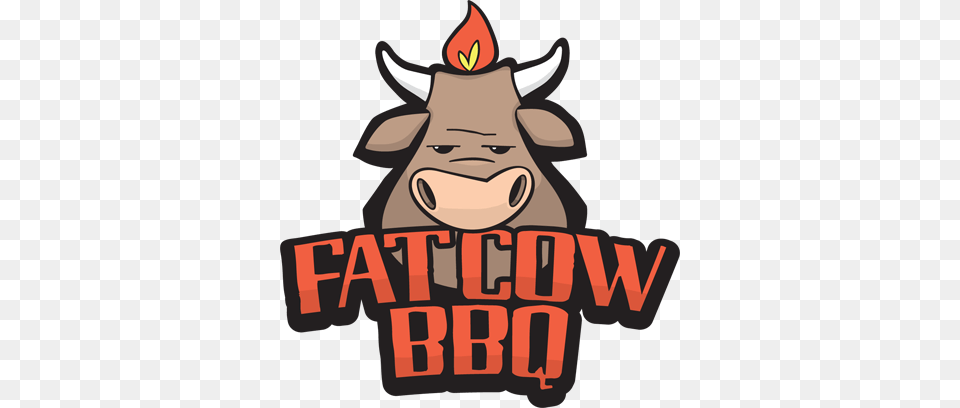 Fat Cow Bbq Fat Cow Bbq Our Meats Are Smoked To Perfection, Baby, Person, Animal, Bull Free Png