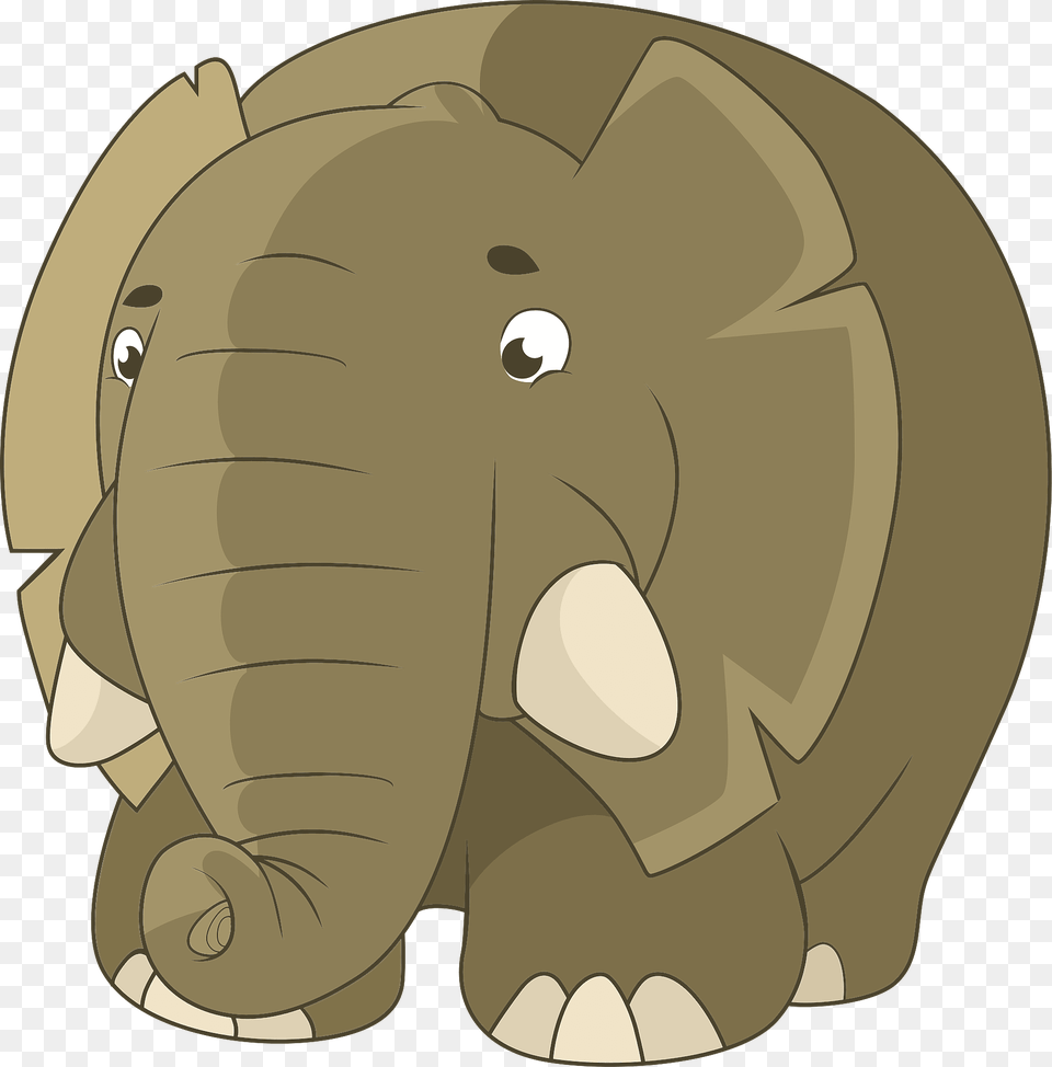 Fat Elephant Clipart, Animal, Mammal, Wildlife Png