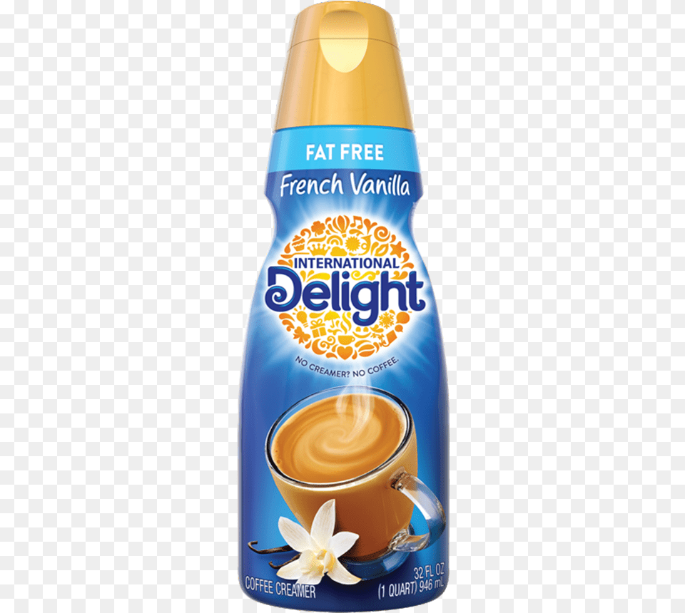 Fat French Vanilla Coffee Creamer Sugar Coffee Creamer, Cup, Beverage, Coffee Cup Free Png Download